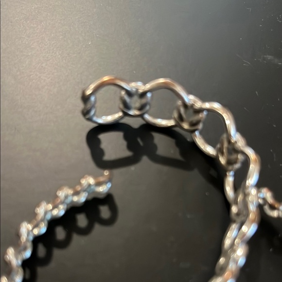 Elegant Silver Chain Bracelet Set - Picture 2 of 3